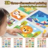 Craft Kits Montessori Educational Toys for Kids Parent Child Interaction EVA Foam 3D Art Sticker Cute Cartoon DIY