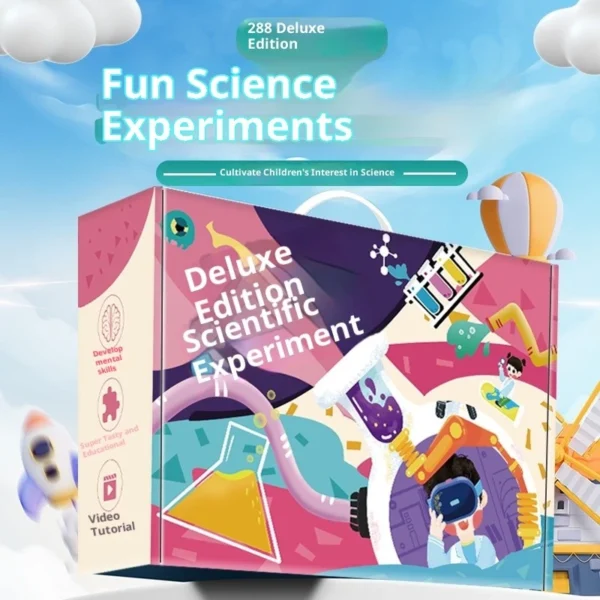 Kids Science Experiment Kit   STEAM Craft Learning Toy for Elementary Students  Creative DIY Activity Set  Educational Birthday Gift